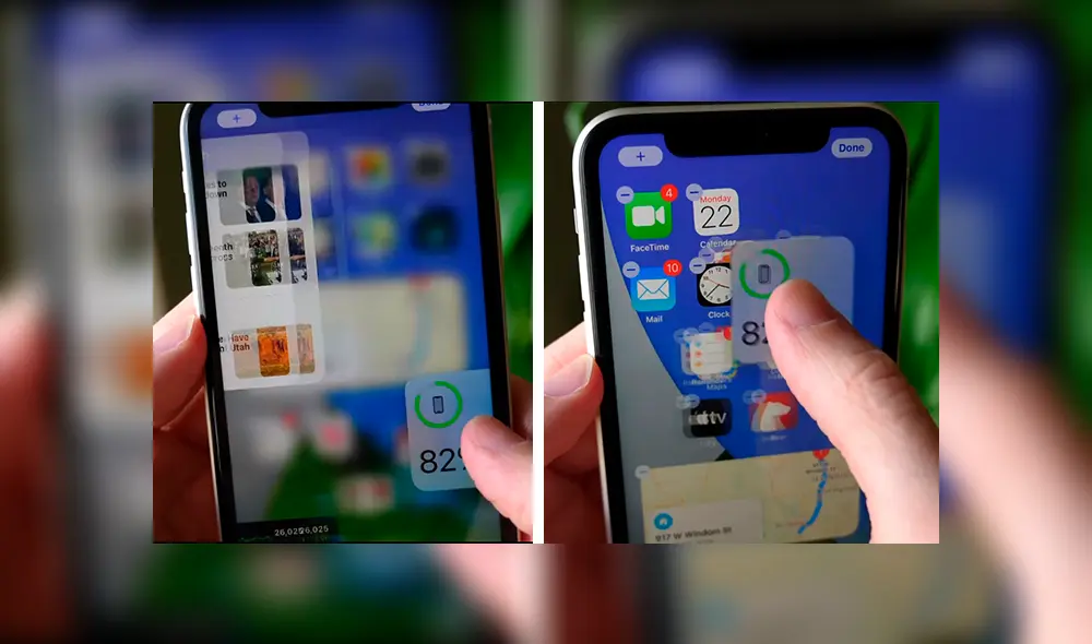 ¿Cómo funcionarán los widgets en los próximos iPhone y por qué muchos se emocionan por ello? Imagen: YouTube/iupdate.