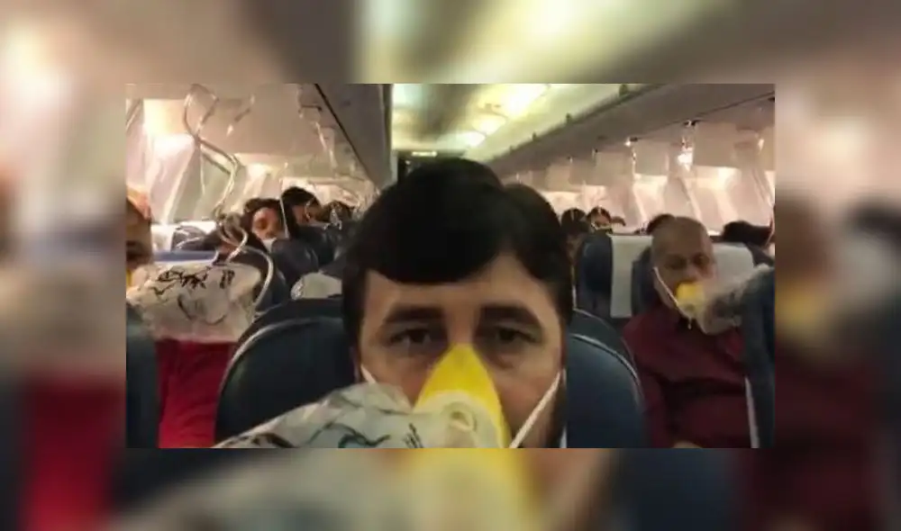 YouTube: olvidan presurizar cabina de avión y decenas de pasajeros sangran por la nariz y las orejas [VIDEO]