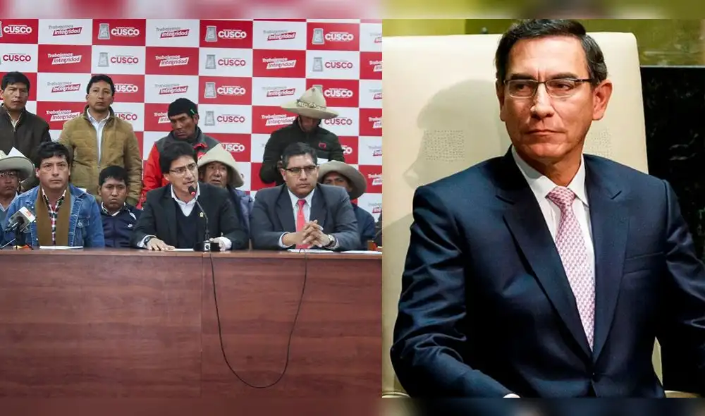 Gobernador de Cusco y dirigentes de Chumbivilcas envían carta al presidente Vizcarra Gobernador de Cusco y dirigentes de Chumbivilcas envían carta al presidente Vizcarra