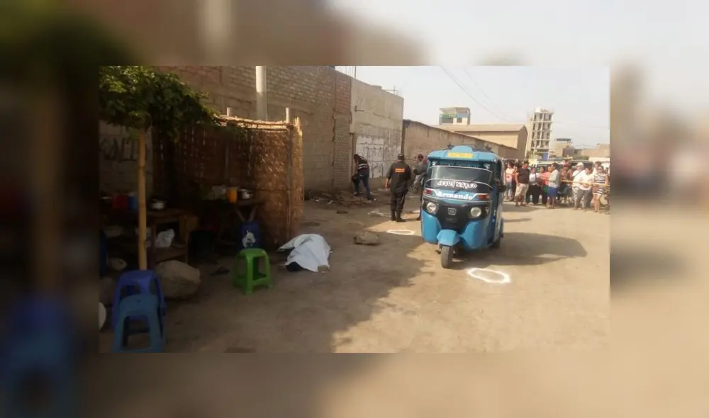 Luis Vásquez Cotrina y Gustavo Bulnes Bregante Vásquez perdieron la vida en el acto. (Foto: Difusión)