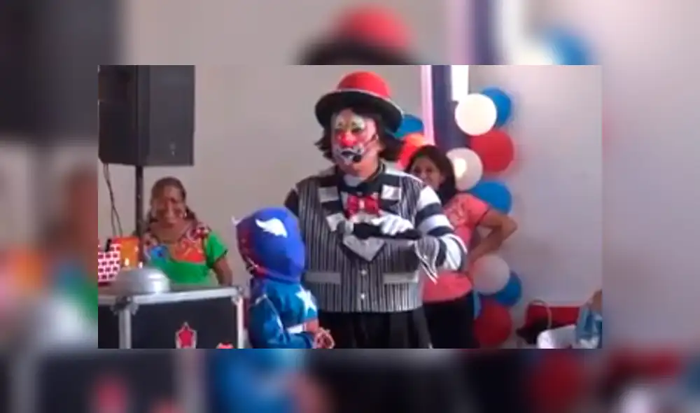 Facebook viral: niño 'trolea' a payaso que animaba su fiesta de cumpleaños [VIDEO]