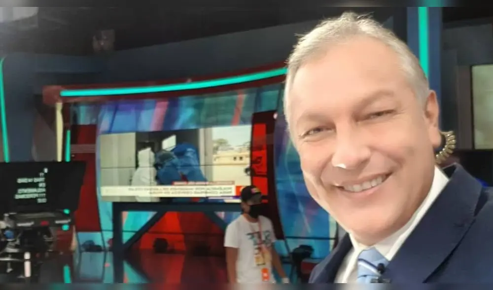 El presentador peruano interpretó, coincidentemente, el papel de un reportero que es buscado por Pierina Carcelén. (Foto: Instagram)