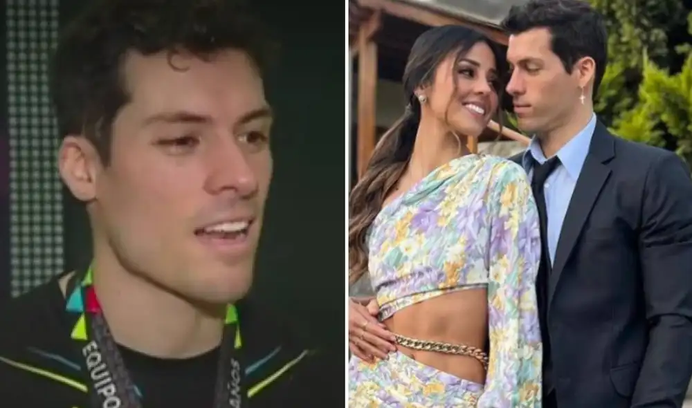 Patricio Parodi y Luciana Fuster, por primera vez, pasarán la Navidad lejos de sus familias. Foto: captura de América TV/difusión