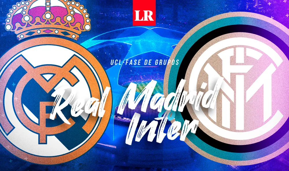 Real Madrid e Inter se enfrentan en la fecha 3 la fase de grupos de la Champions League. Foto: Composición de Fabrizio Oviedo