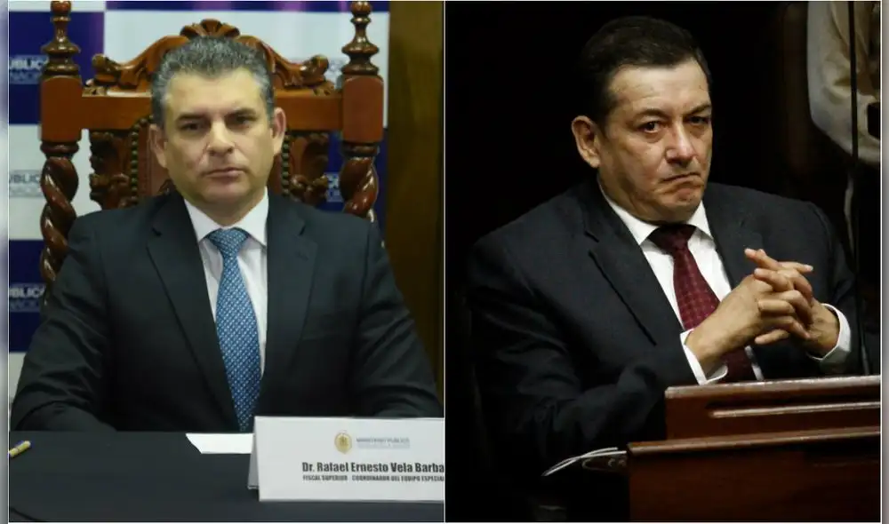 Rafael Vela Barba y Rolando Reátegui Rafael Vela Barba y Rolando Reátegui