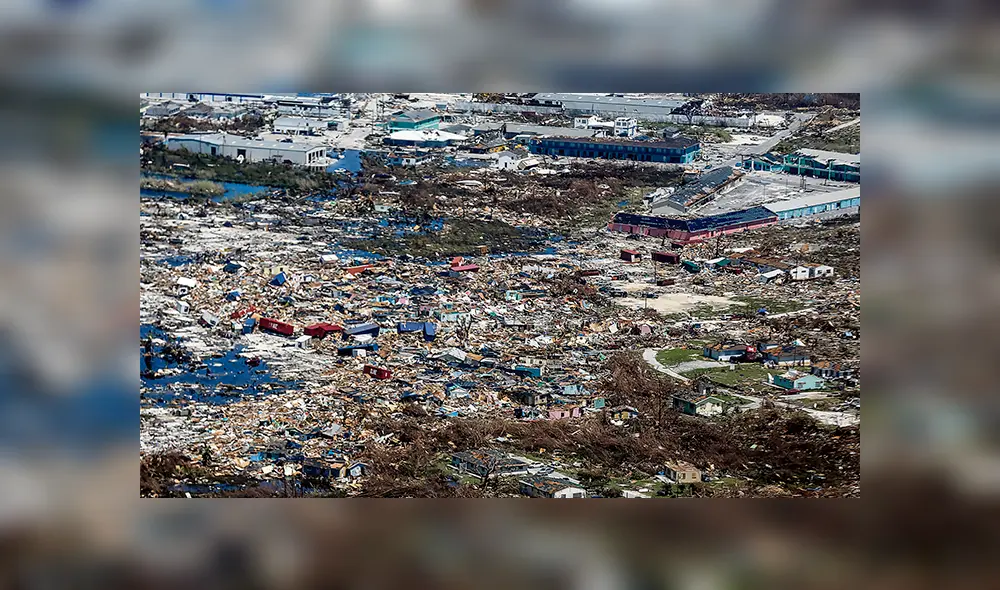 Destrucción. Bahamas ha quedado muy afectada tras el paso del ciclón Dorian.