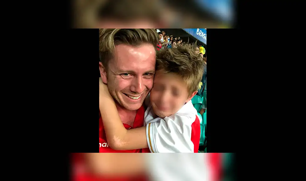 Copa América 2019: hijo y nieto de Ricardo Gareca lloraron con la clasificación a semifinales. Foto: Instagram