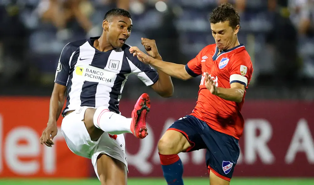Alianza Lima enfrenta a Nacional en Matute por la Copa Libertadores. Foto: EFE Alianza Lima enfrenta a Nacional en Matute por la Copa Libertadores. Foto: EFE