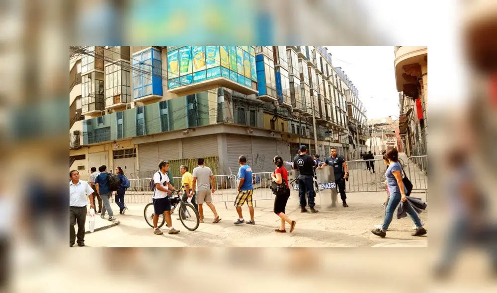 Cerrarán Mesa Redonda y Mercado Central por festividades de fin de año. Créditos: La República.