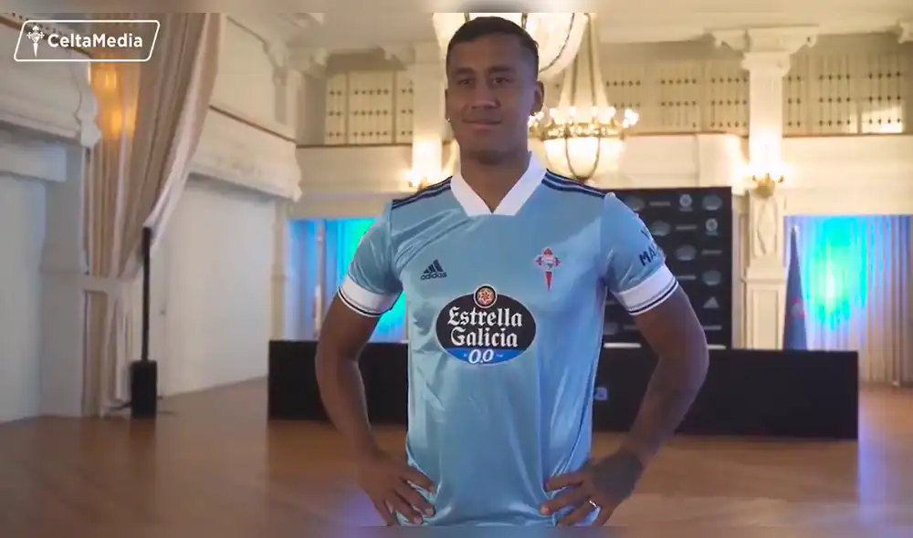 Renato Tapia es apodado como el ‘muro’ tras ser presentado en Celta de Vigo. Renato Tapia es apodado como el ‘muro’ tras ser presentado en Celta de Vigo.