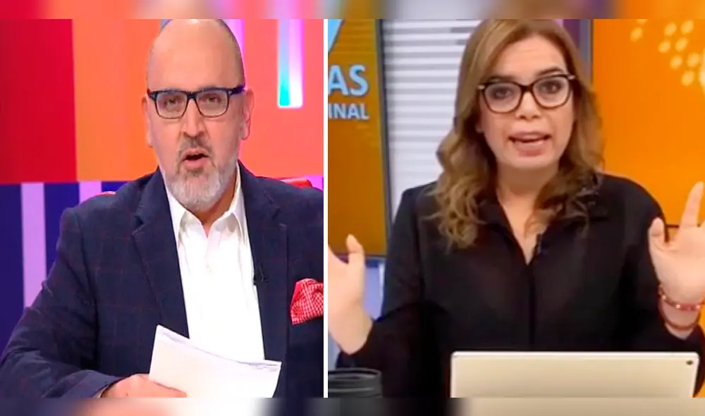 Beto Ortiz se burla de los llantos de Milagros Leiva pese a que trabajan en el mismo canal [VIDEO]