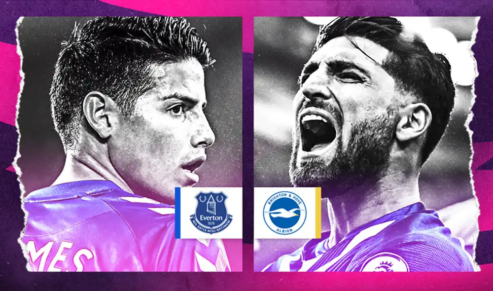 Everton vs. Brighton se enfrentan en la cuarta jornada de la Premier League. Composición GLR/Fabrizio Oviedo