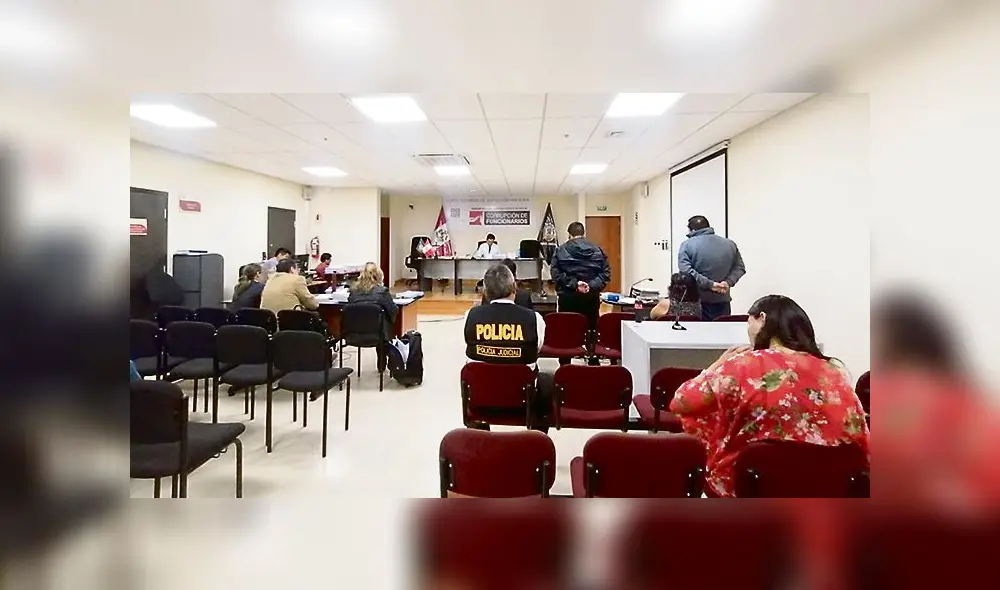 a prisión. Audiencia se realizó en presencia de acusados. a prisión. Audiencia se realizó en presencia de acusados.