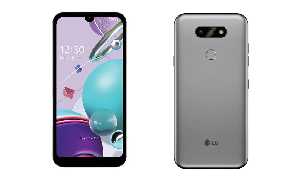 Diseño del LG Q31. | Foto: LG Diseño del LG Q31. | Foto: LG