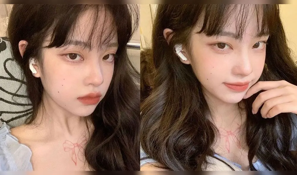 La joven apodada la 'doble de Jennie de BLACKPINK'. Créditos: Theqoo