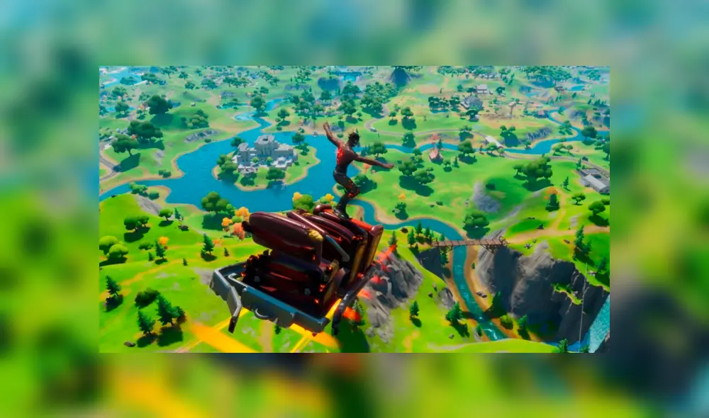 Travis Scott se presenta en un concierto en vivo en Fortnite. Travis Scott se presenta en un concierto en vivo en Fortnite.