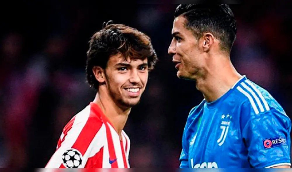 Cristiano Ronaldo y la foto viral con Joao Félix tras la fecha 5 de la Champions League. Cristiano Ronaldo y la foto viral con Joao Félix tras la fecha 5 de la Champions League.