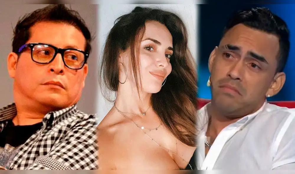 Diego Chávarri confiesa que Carloncho lo insultó por celos a Rosángela Espinoza. Foto: Composición