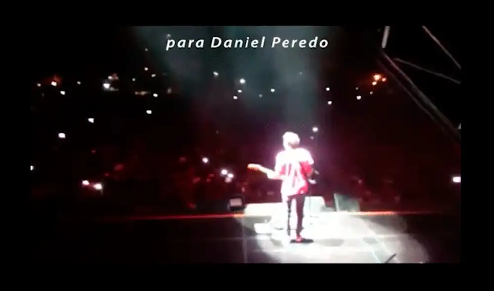 Facebook: Tourista rinde homenaje a Daniel Peredo en pleno concierto Facebook: Tourista rinde homenaje a Daniel Peredo en pleno concierto