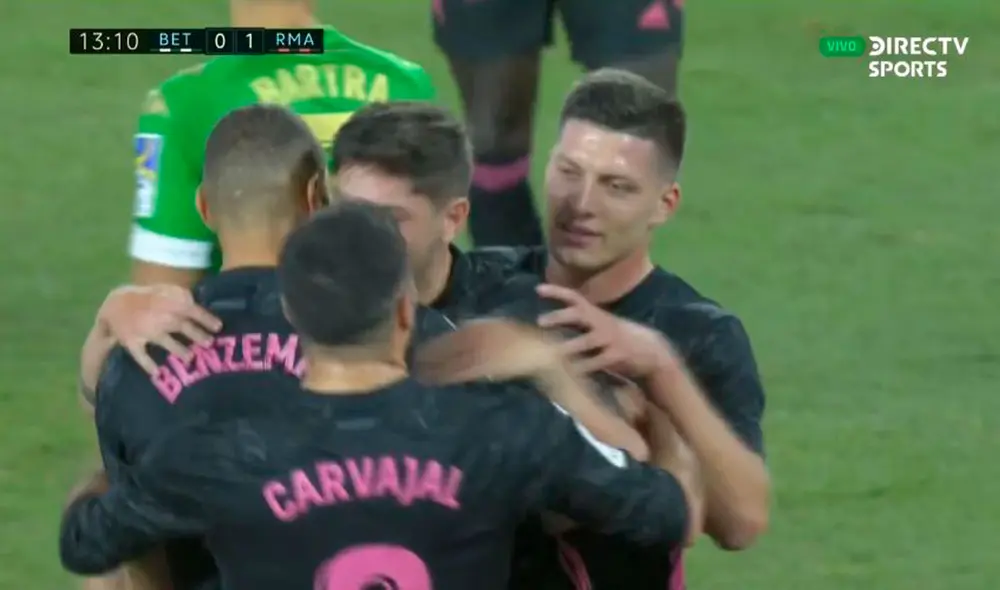 Federico Valverde puso el primero del Real Madrid. Foto: Captura de DirecTV Sports Federico Valverde puso el primero del Real Madrid. Foto: Captura de DirecTV Sports