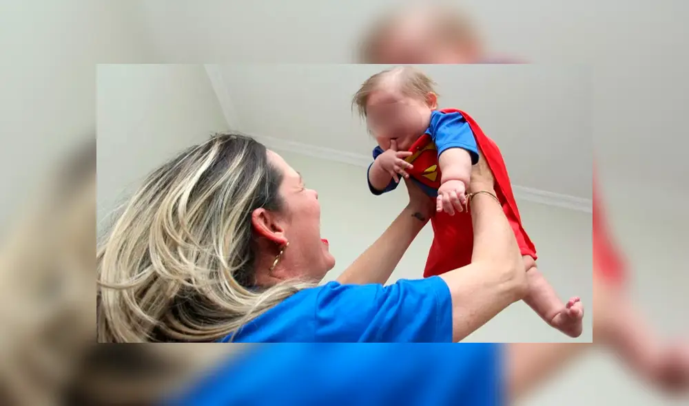 Súper Chico es un niño de 3 años con síndrome de Down que dio positivo a la COVID-19. (Foto: Globo.com) Súper Chico es un niño de 3 años con síndrome de Down que dio positivo a la COVID-19. (Foto: Globo.com)