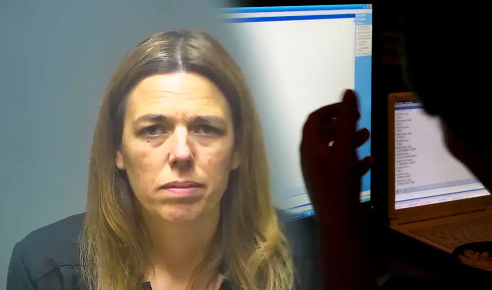 La mujer acoso a su hija por casi un año. Foto: Cárcel del condado de Isabella/AFP