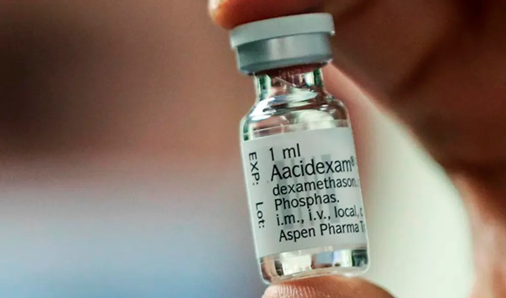 Dexametasona. Foto: Reuters Dexametasona. Foto: Reuters