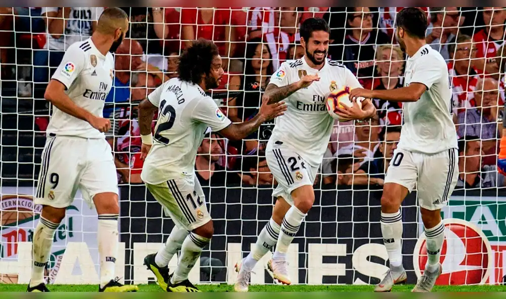 Real Madrid goleó sin problemas 3-0 a la Roma por la Champions League [RESUMEN]