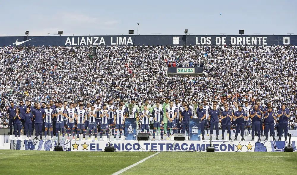Busca el ‘tri’. El conjunto blanquiazul apunta a conseguir por tercera vez consecutiva el título de la Liga 1 con la incorporación de algunos refuerzos nacionales e internacionales. Foto: Antonio Melgarejo/La República
