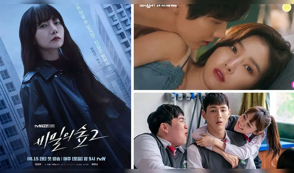 Conoce qué producciones coreanas llegarán a las pantallas en agosto. Foto: composición Conoce qué producciones coreanas llegarán a las pantallas en agosto. Foto: composición