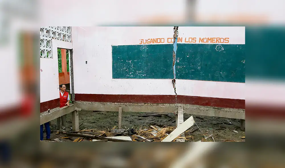Desafíos. En febrero, el presidente Vizcarra inspeccionó colegios en la selva tras el desborde del Amazonas. Este año también hubo daños por sismos y lluvias. Desafíos. En febrero, el presidente Vizcarra inspeccionó colegios en la selva tras el desborde del Amazonas. Este año también hubo daños por sismos y lluvias.
