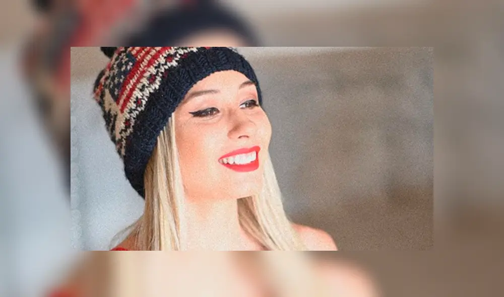 Modelo y blogger causo furor en las redes por fotos navideñas. (FOTO: Instagram)