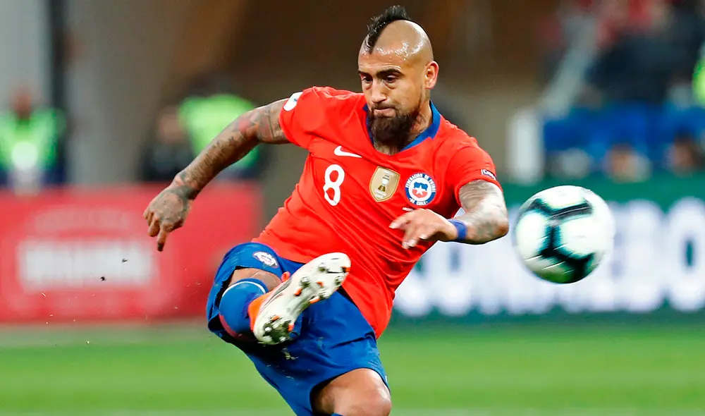 Arturo Vidal causa polémica al usar frase peruana para arengar a Chile [FOTO]
