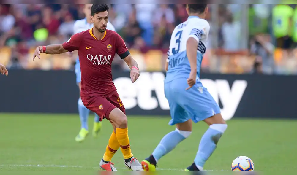 Roma se quedó con el clásico romano al vencer 3-1 a la Lazio por Serie A [RESUMEN]