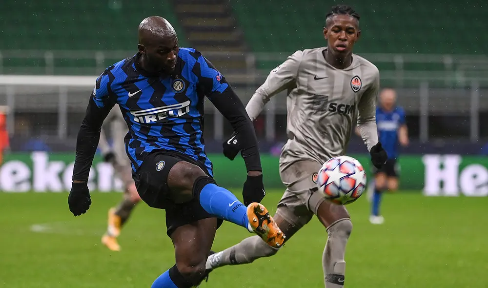 Inter y Shakhtar buscan el pase a octavos de final de la Champions League. Foto: AFP