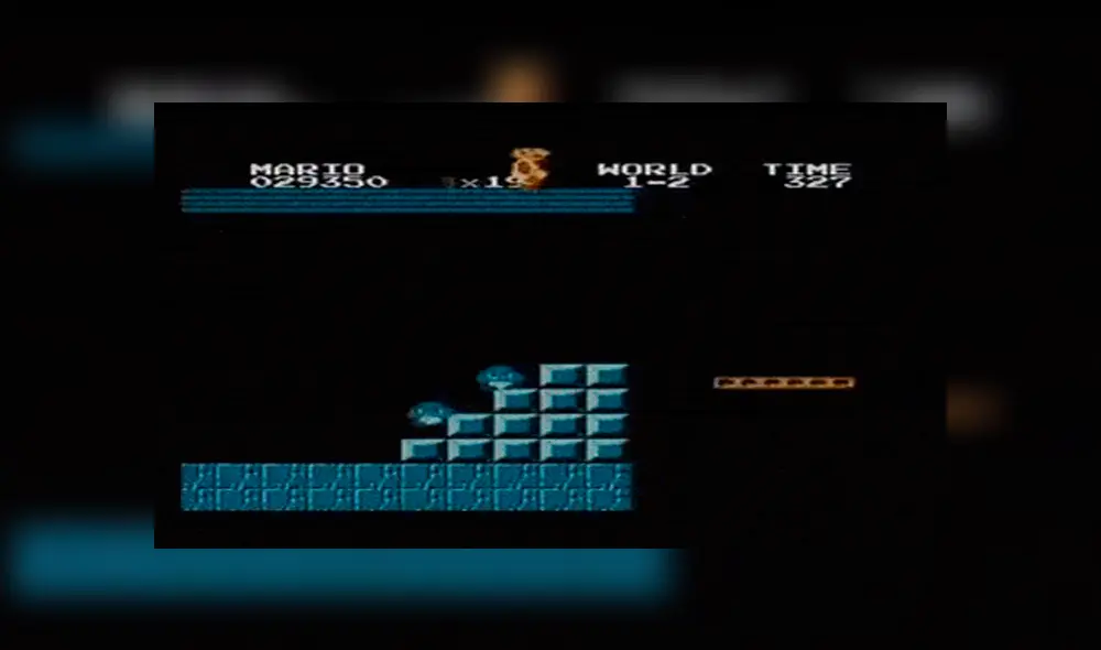 Desliza para ver el truco de Super Mario Bros. Foto: Captura. Desliza para ver el truco de Super Mario Bros. Foto: Captura.