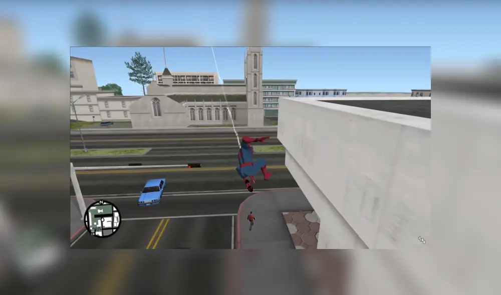 GTA San Andreas ya no tiene nada que envidiarle a Marvel’s Spiderman PS4. Mod lleva la misma fluidez al videojuego del 2004.
