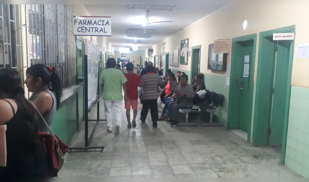 Situación de pacientes se complica en nosocomio.
