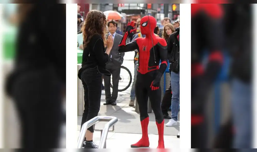 'Spiderman: Lejos de casa': filtran video del rodaje y revelan un nuevo traje