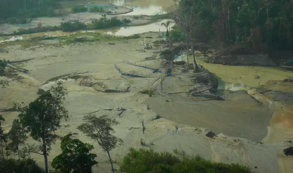 Golpe a la minería ilegal en Madre de Dios | Créditos: difusión