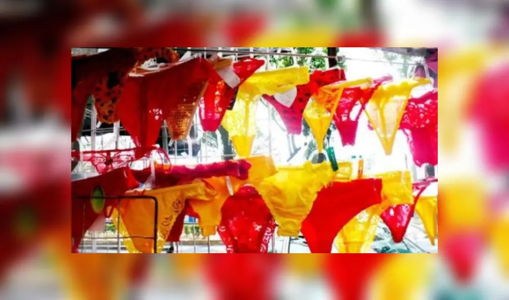 Ropa interior amarilla Ropa interior amarilla