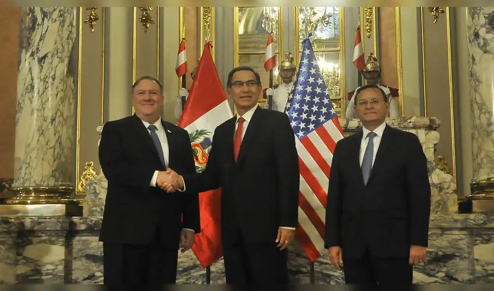 Mike Pompeo: "Perú y Estados Unidos siguen obteniendo logros en comercio"