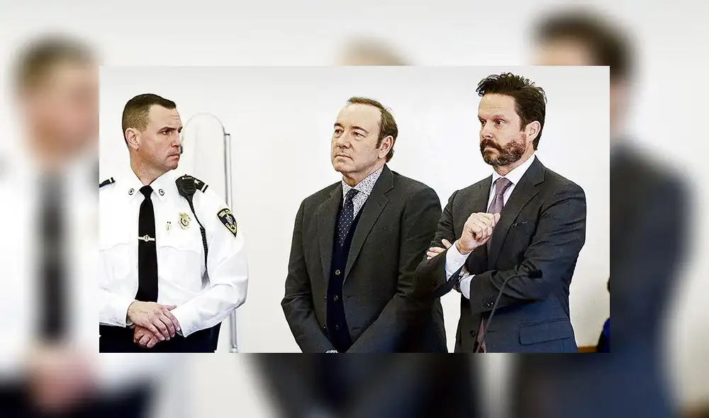 Kevin Spacey en libertad bajo fianza