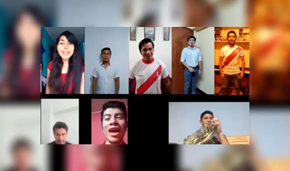 Desliza las imágenes para ver la increíble presentación que hizo un grupo de estudiantes peruanos del Himno Nacional del Perú. Foto: Universidad Nacional de Música.
