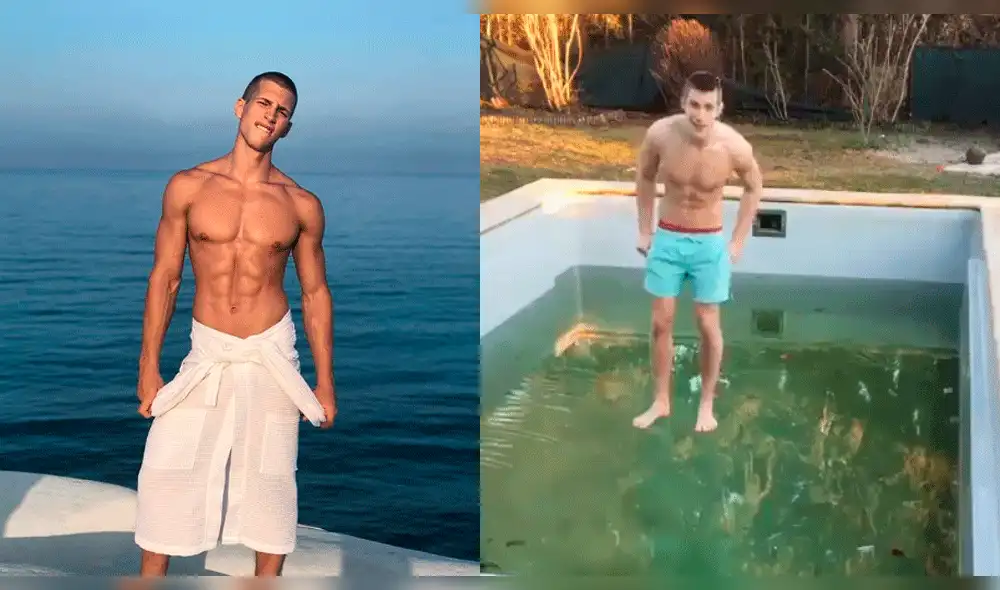 Facebook: chico intenta lucir sexy para una foto sobre el agua y queda en ridículo [VIDEO]