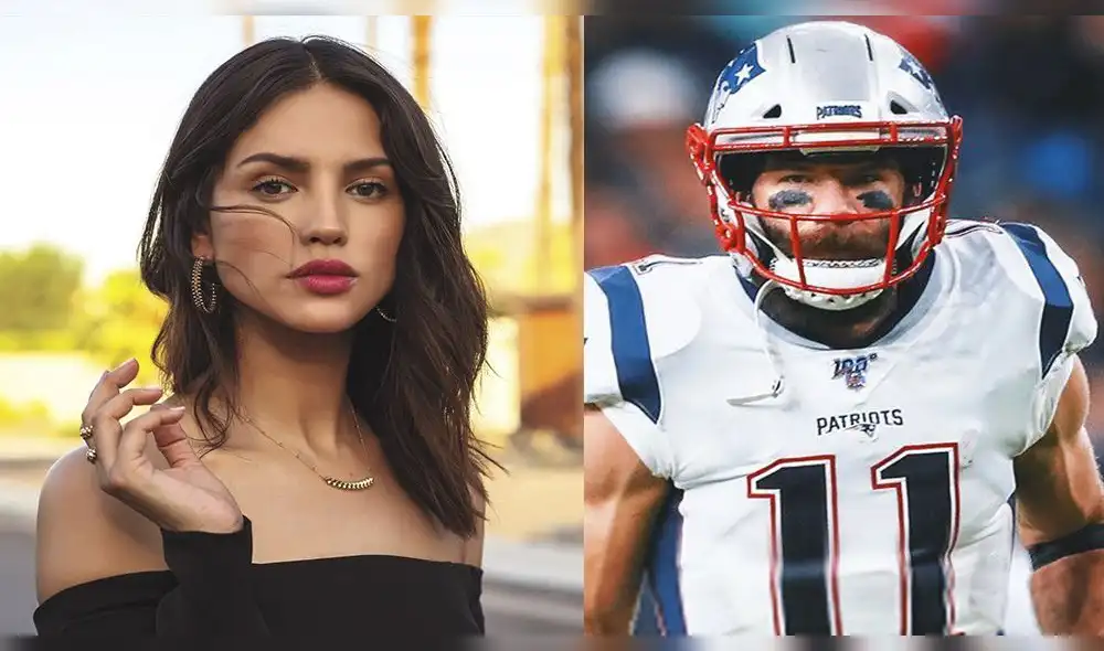 Eiza Gonzalez  fue captada la noche del 14 de febrero con el jugador Julian Edelman. Foto: difusión