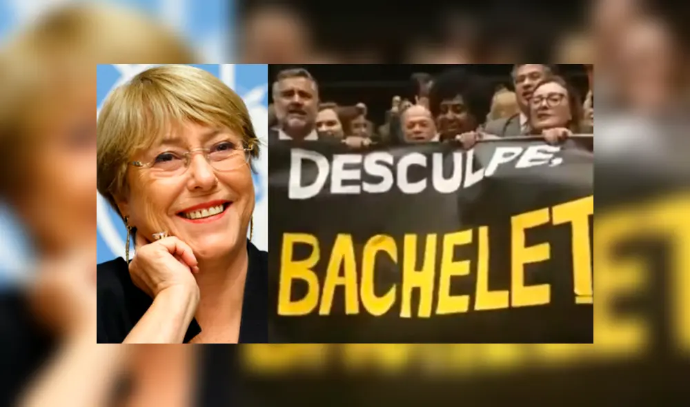 Los representantes del Parlemento de Brasil ofrecieron disculpas a Bachelet. Foto: Composición.