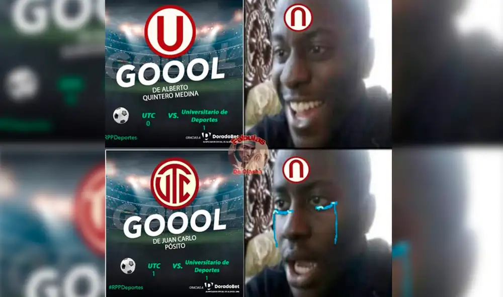 Universitario de Deportes empató ante UTC. Universitario de Deportes empató ante UTC.