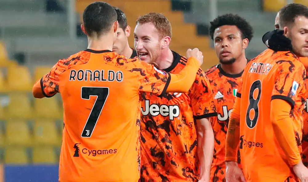 Parma y Juventus se enfrentan por la fecha 13 de la Serie A de Italia. Foto: EFE