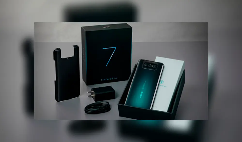 ASUS Zenfone 7 es el nuevo smartphone de gama alta de la marca taiwanesa. Su precio oscilará los 950 dólares. Foto: ASUS.